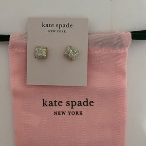 Kate spade opal glitter earrings. Brand new